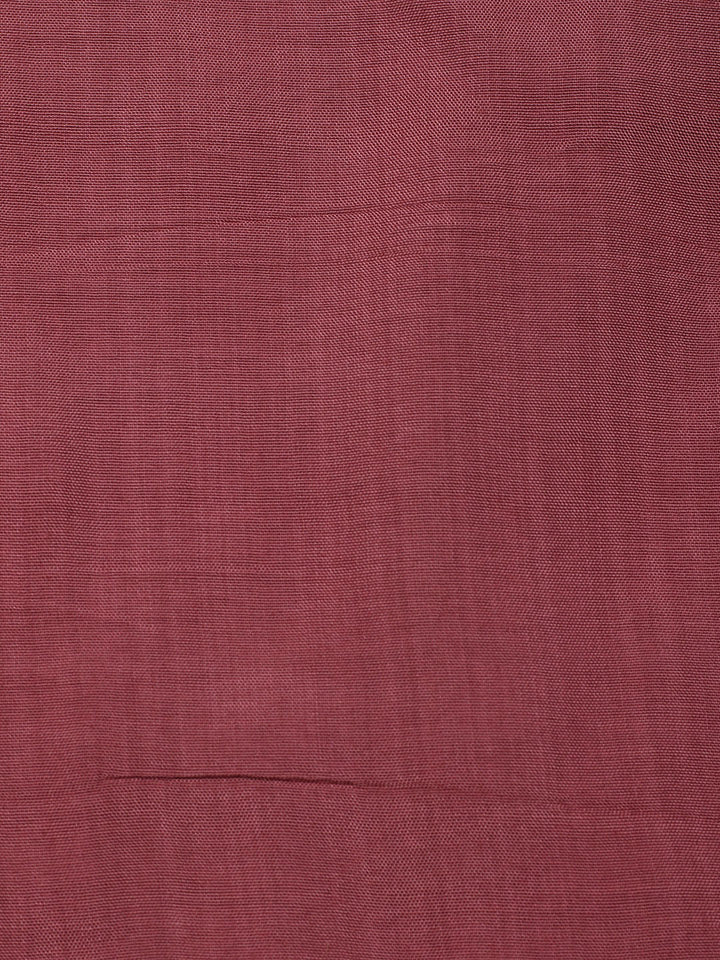 Printed Chanderi Unstitched Suit With Dupatta
