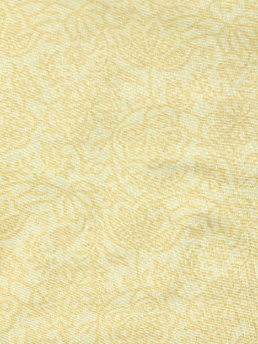 Printed Cotton Blend Unstitched Suit With Pant &amp; Dupatta