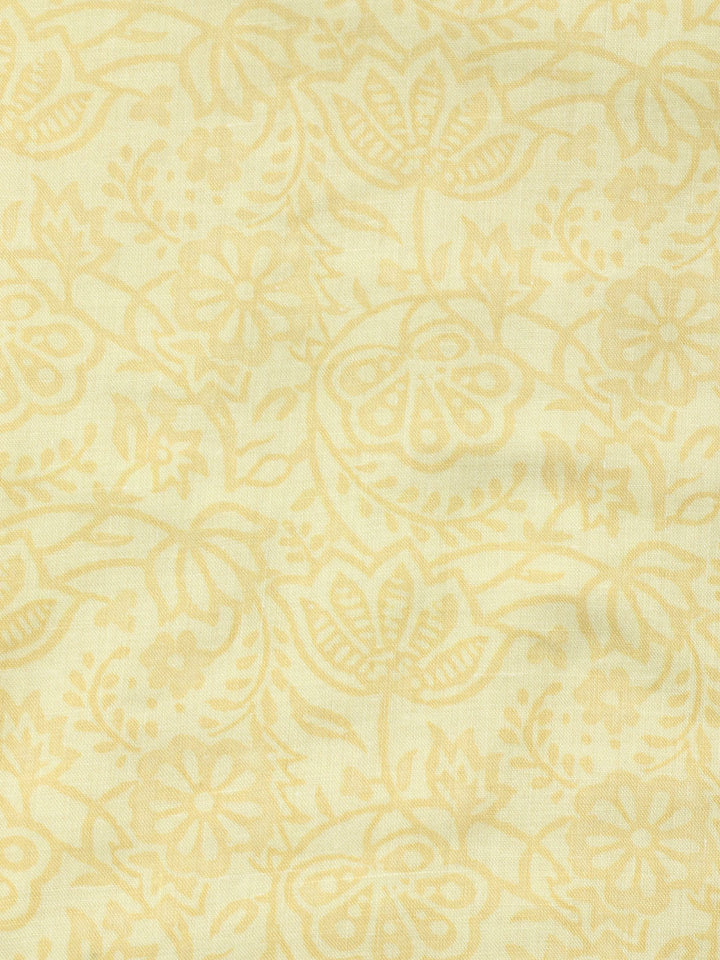 Printed Cotton Blend Unstitched Suit With Pant &amp; Dupatta