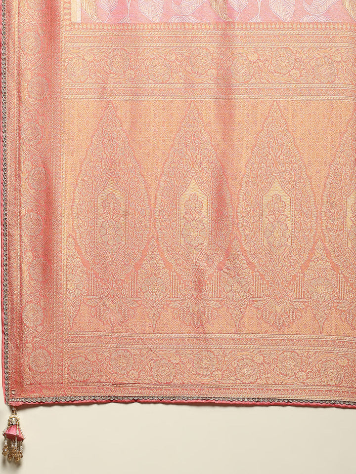 Embroidered Banarasi Saree