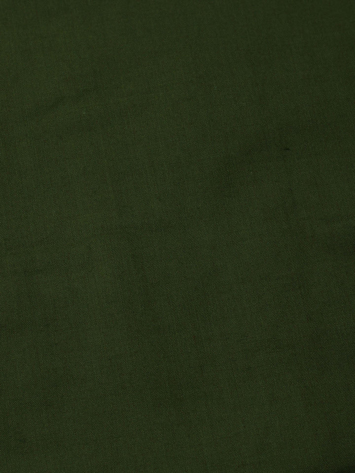 Woven Design Chanderi Unstitched Kurta With Pant &amp; Dupatta