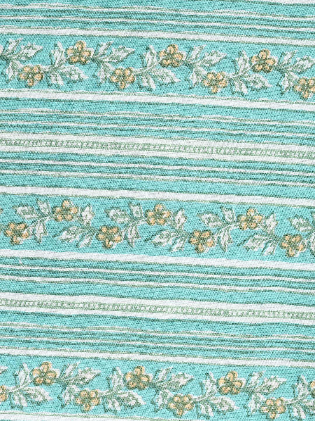 Printed Cotton Blend Unstitched Suit With Dupatta