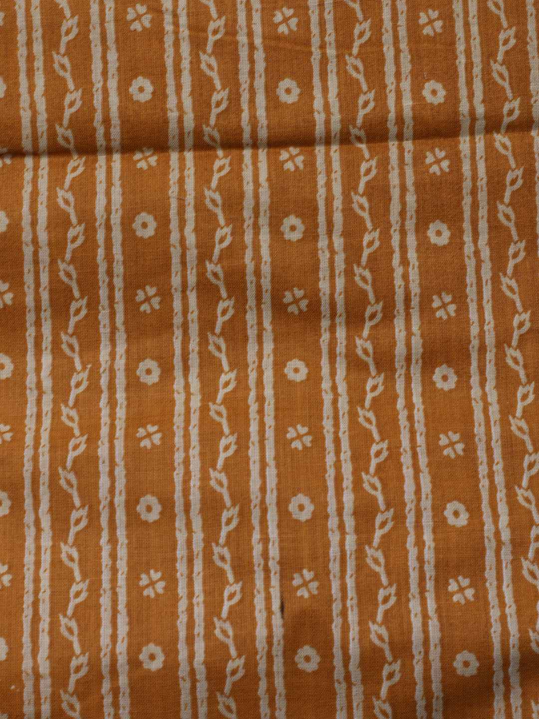Printed Cotton Blend Unstitched Suit With Dupatta