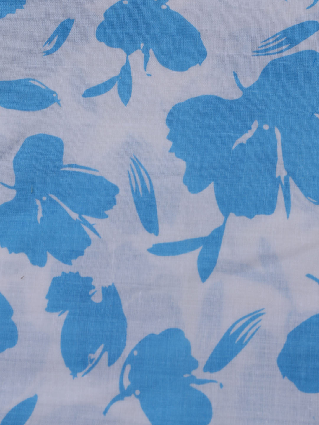 Printed Cotton Blend Unstitched Suit With Dupatta