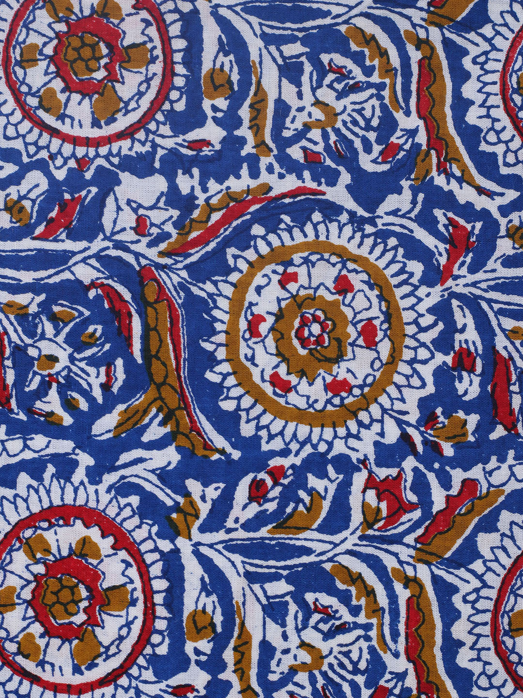 Embroidered Cotton Blend Unstitched Suit With Pant &amp; Dupatta