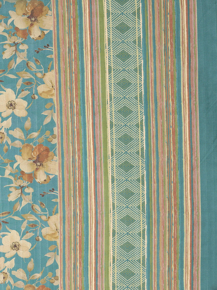 Printed Dola Silk Saree