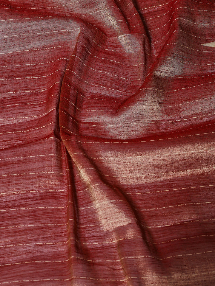 Zaari Border Art Silk Saree
