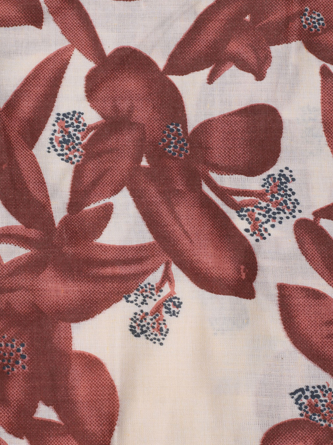Printed Cotton Blend Unstitched Suit With Dupatta