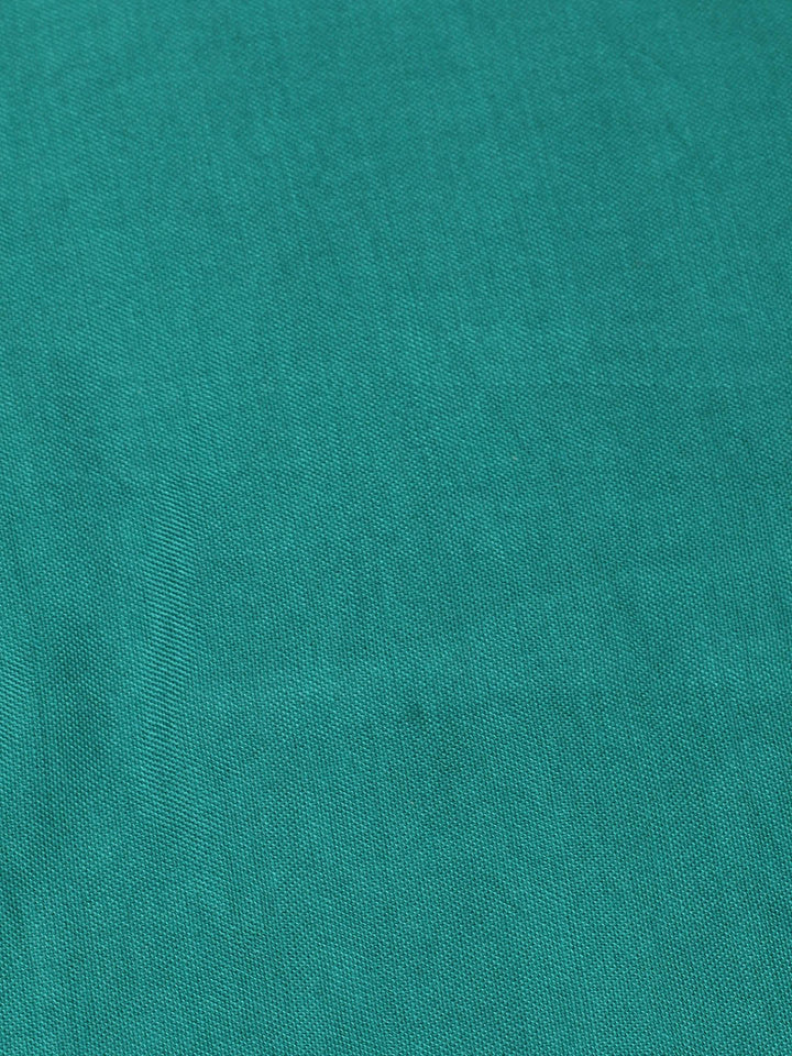 Embroidered Chanderi Unstitched Suit With Pant &amp; Dupatta