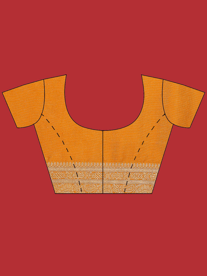 Woven Design Satin Saree