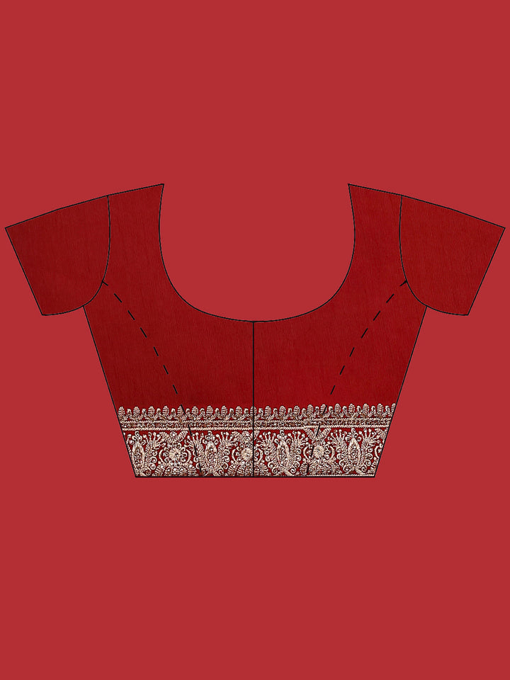 Embroidered Georgette Saree