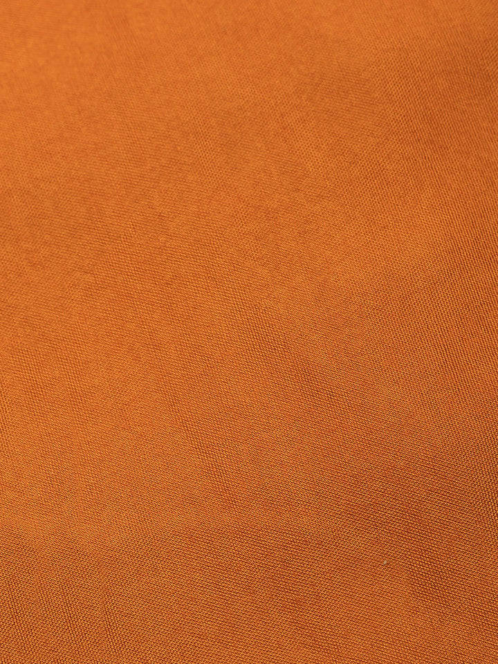Printed Chanderi Unstitched Suit With Pant &amp; Dupatta
