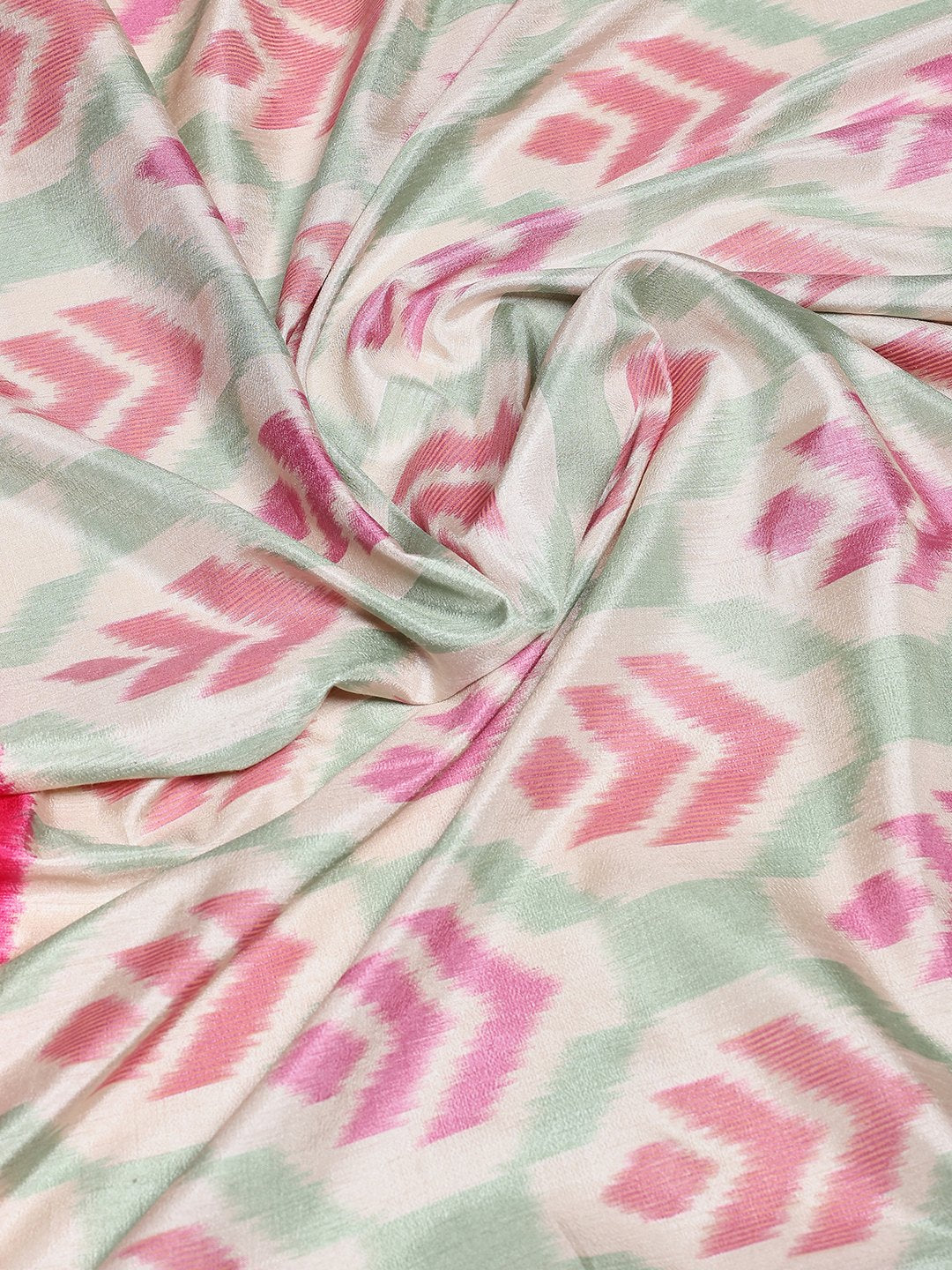 Digital Printed Art Silk Saree