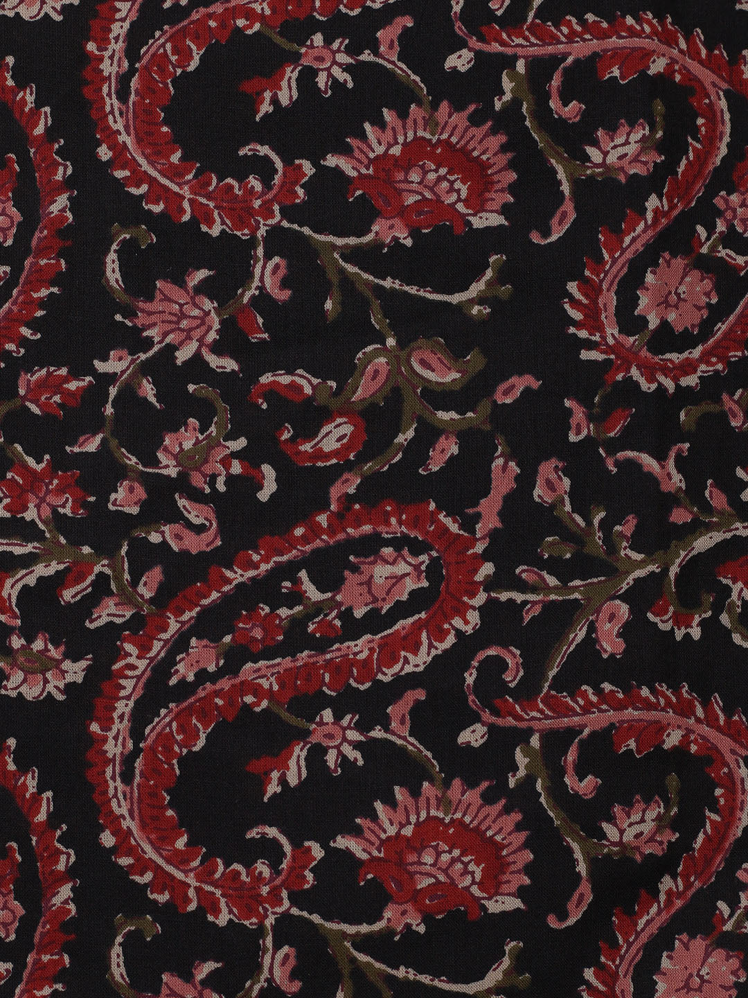Embroidered Cotton Blend Unstitched Suit With Pant &amp; Dupatta