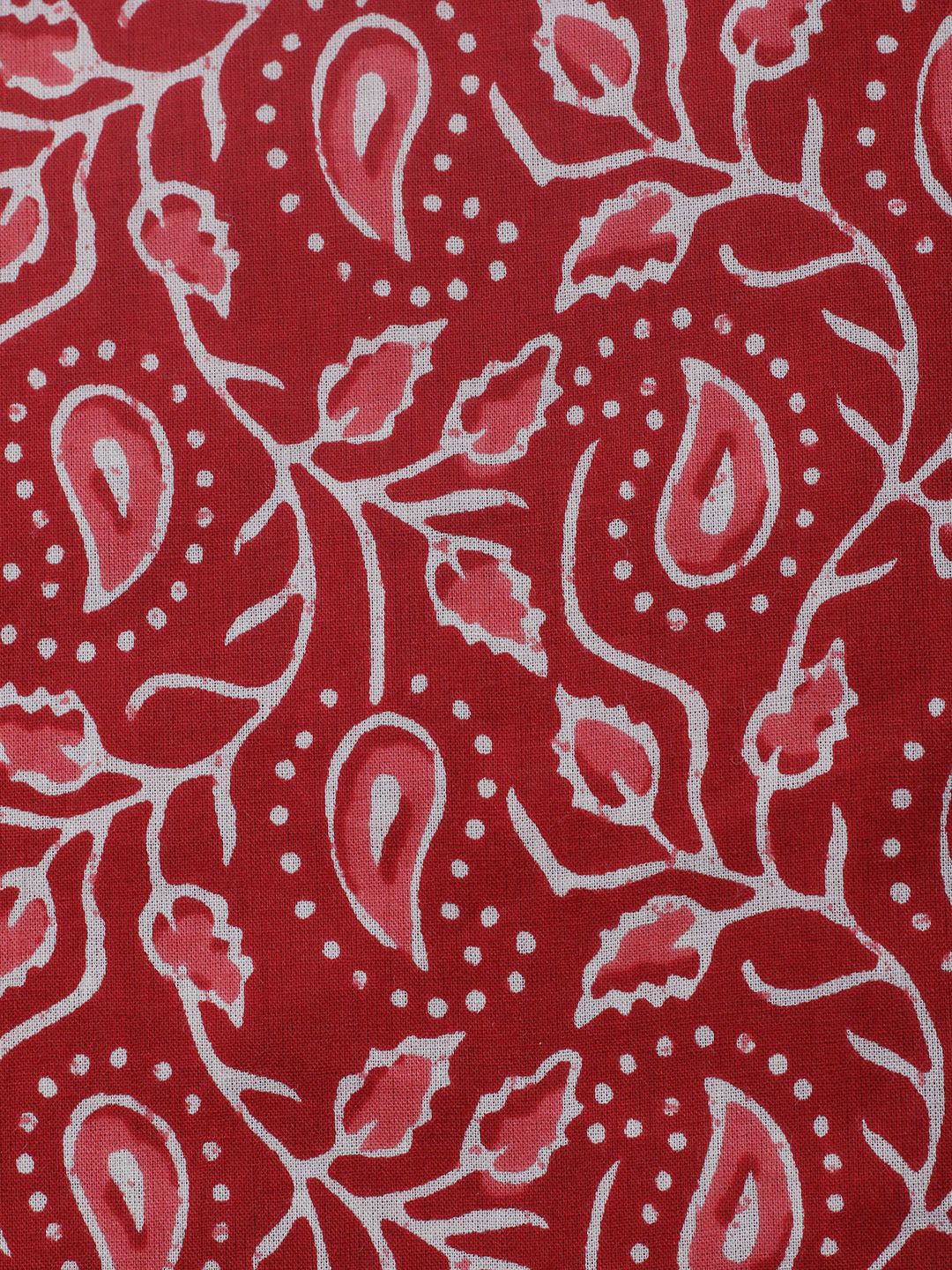 Embroidered Cotton Blend Unstitched Suit With Pant &amp; Dupatta