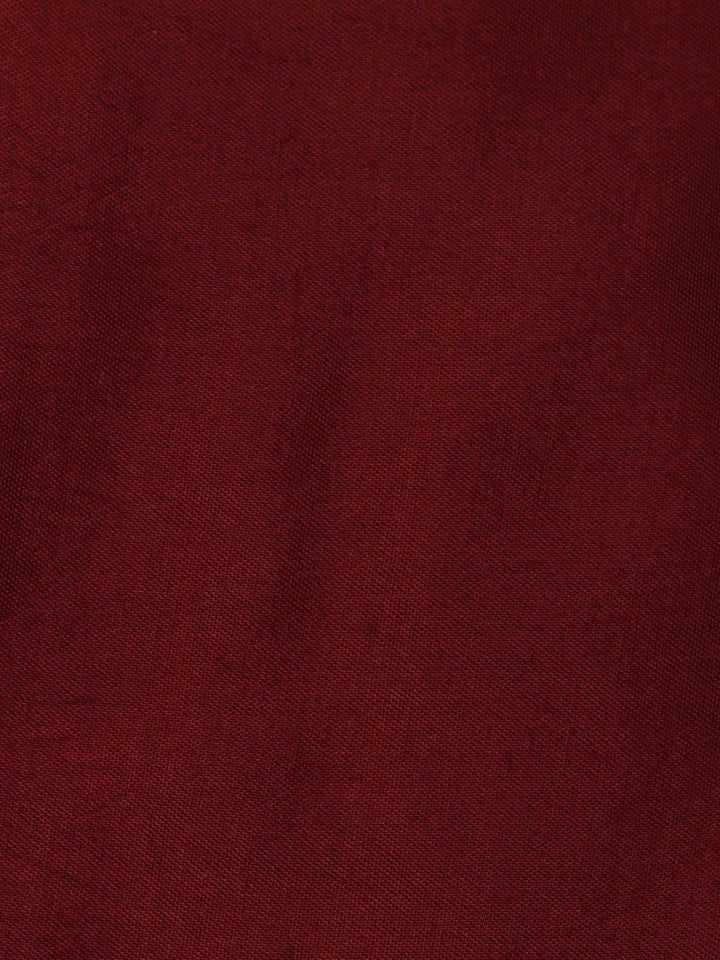 Printed Chanderi Unstitched Suit With Pant &amp; Dupatta