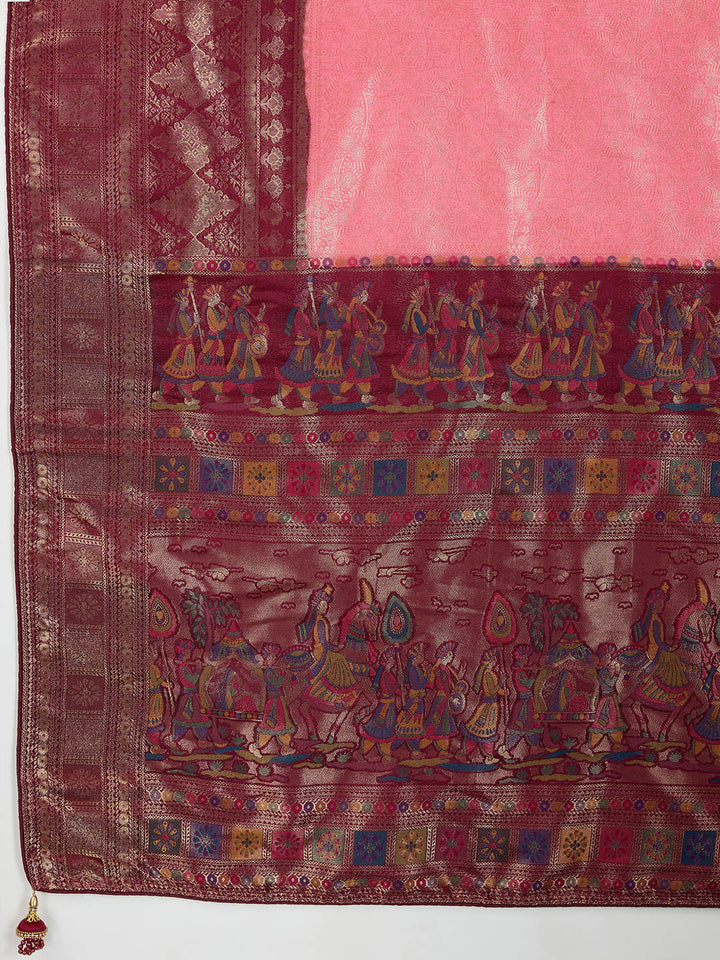 Woven Design Art Silk Saree