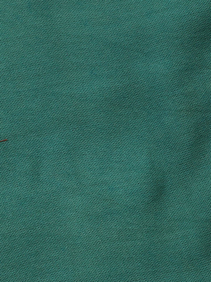 Embroidered Cotton Blend Unstitched Suit With Pant &amp; Dupatta