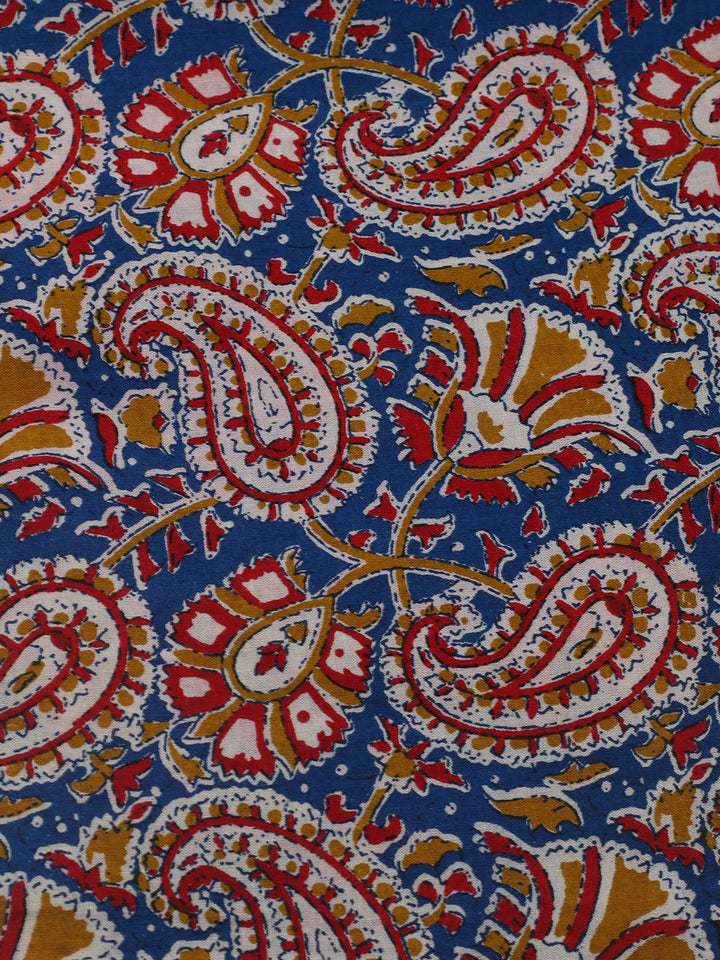 Embroidered Cotton Blend Unstitched Suit With Dupatta