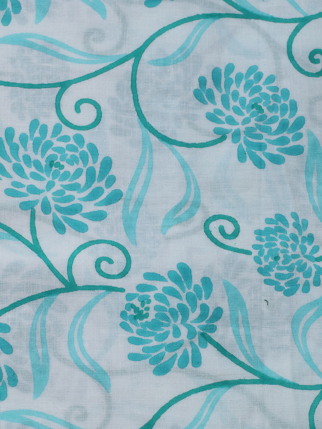 Printed Cotton Blend Unstitched Suit With Dupatta