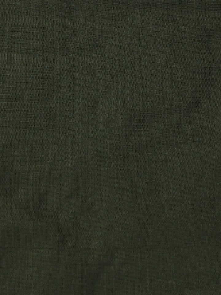 Embroidered Cotton Unstitched Suit With Pant &amp; Dupatta