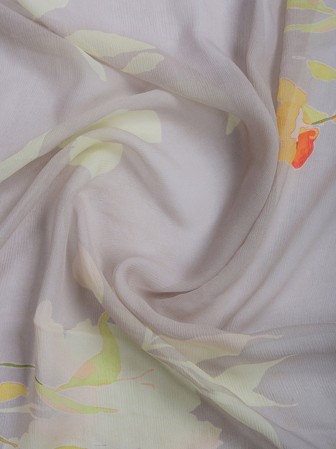 Digital Print Chiffon Saree