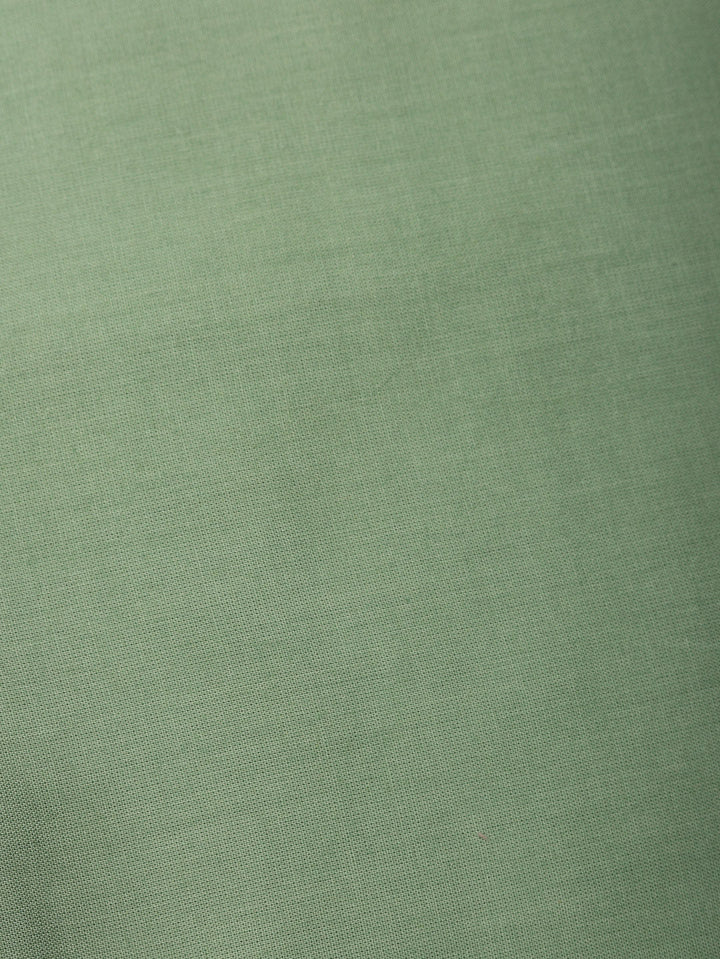 Embroidered Linen Blend Unstitched Suit With Pant &amp; Dupatta