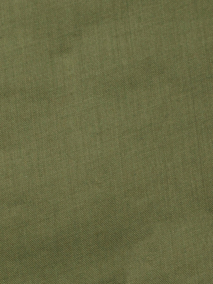 Embroidered Cotton Unstitched Suit With Pant &amp; Dupatta