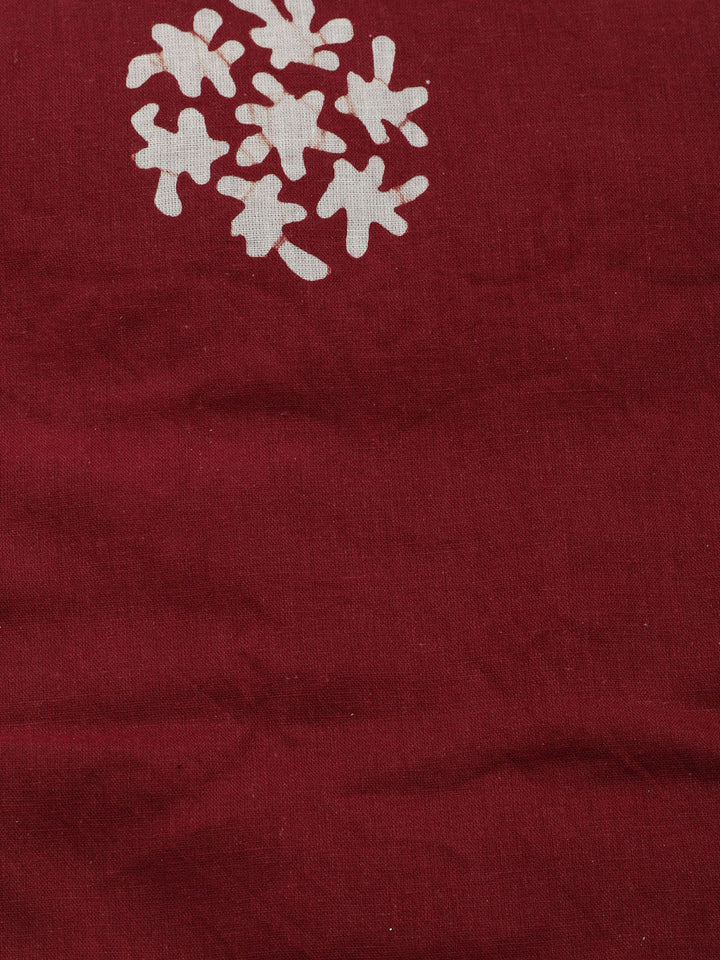 Printed Cotton Blend Unstitched Kurta With Pant &amp; Dupatta