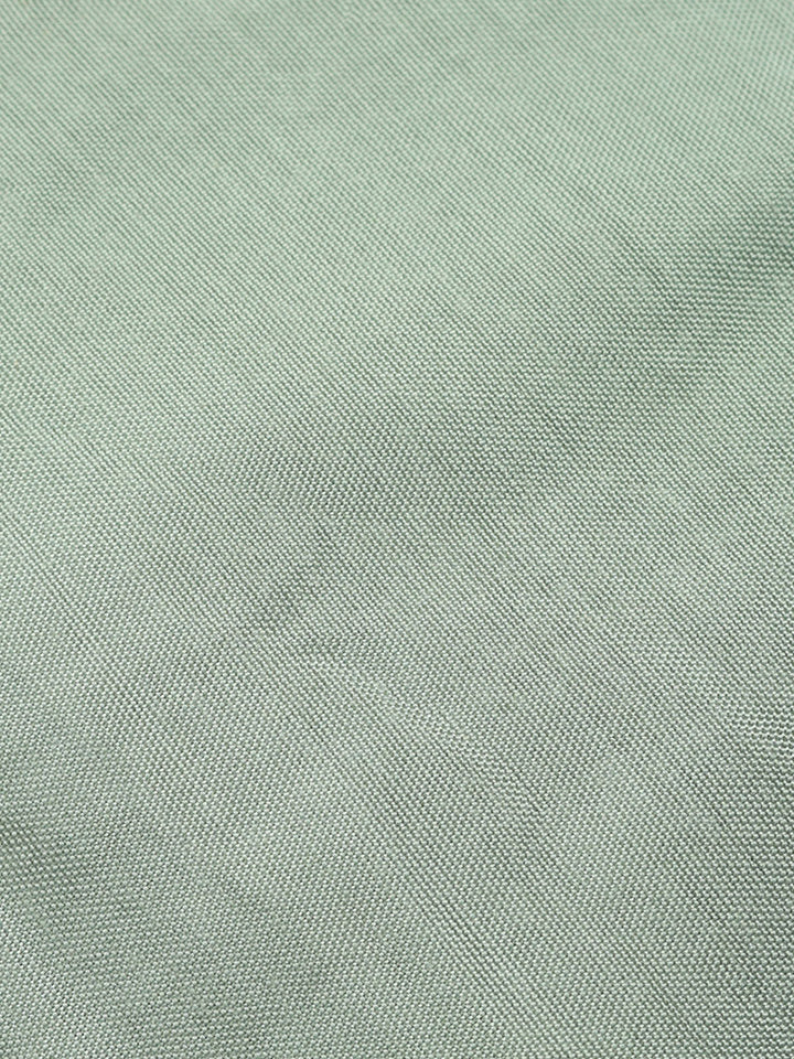 Printed Linen Blend Unstitched Suit With Pant &amp; Dupatta