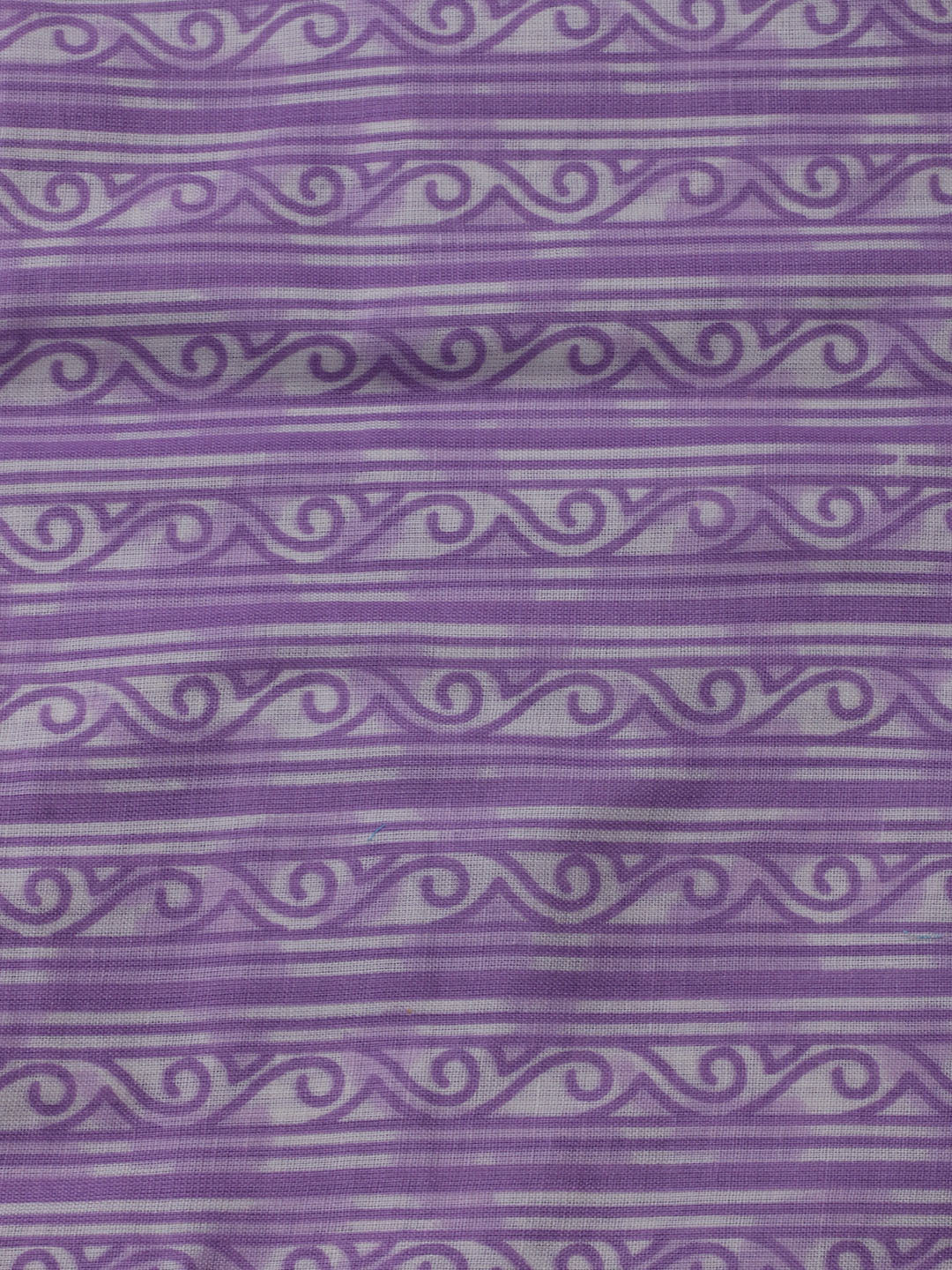 Printed Cotton Blend Unstitched Suit With Dupatta