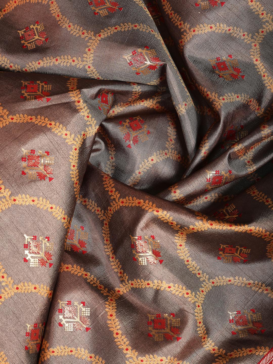 Digital Print Art Silk Saree