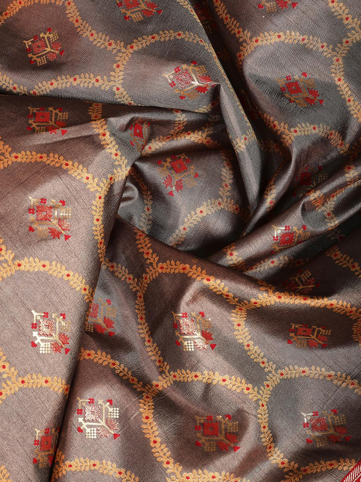 Digital Print Art Silk Saree