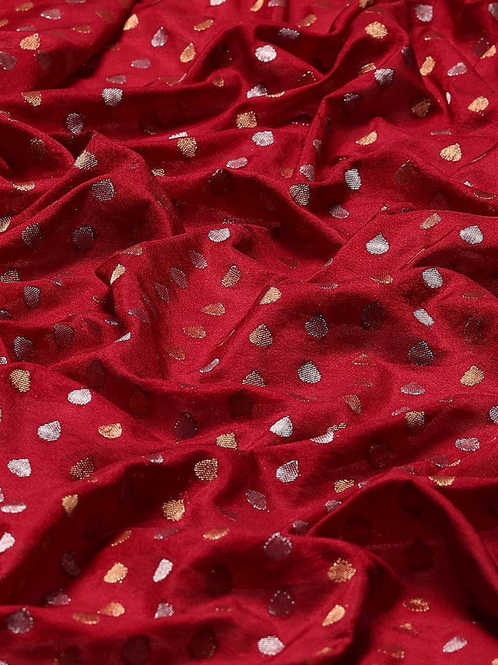 Plain Crepe Saree
