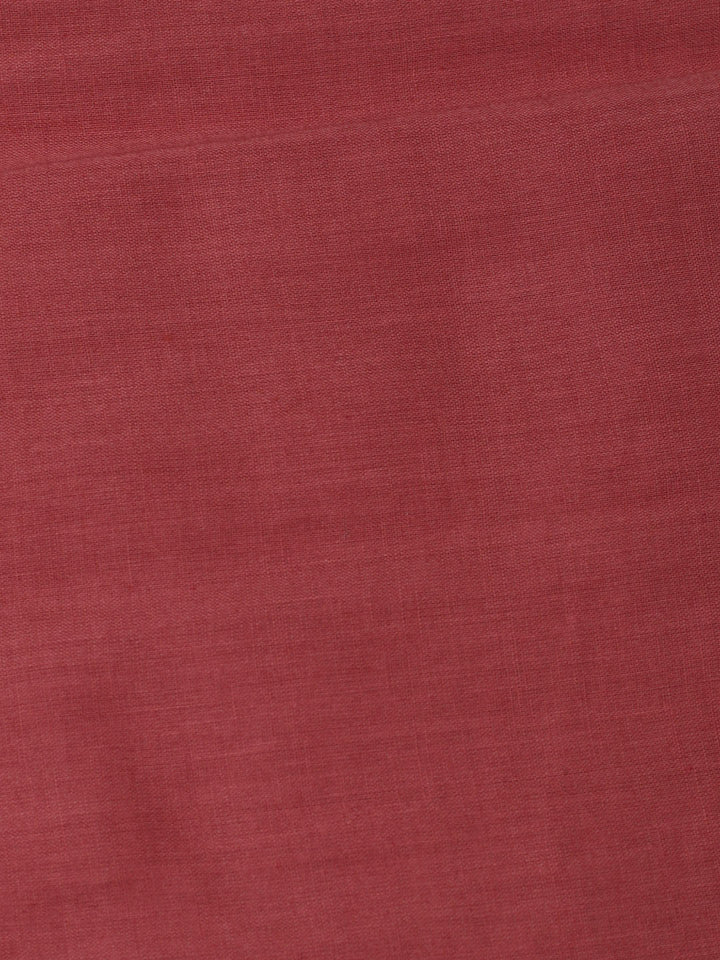 Embroidered Cotton Unstitched Suit With Pant &amp; Dupatta