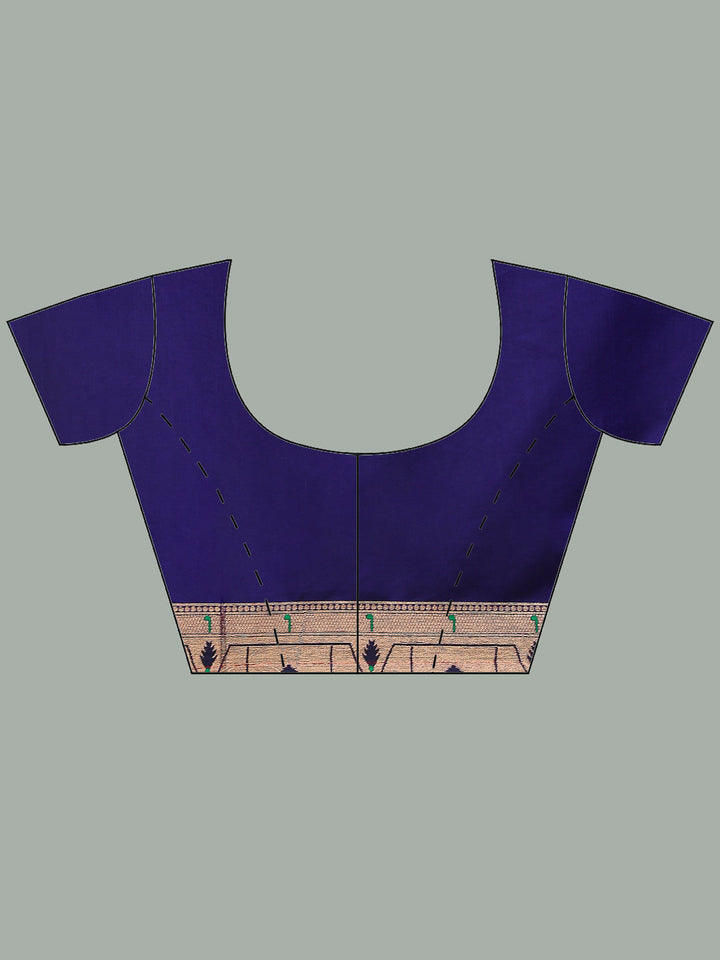 Woven Design Cotton Blend Saree