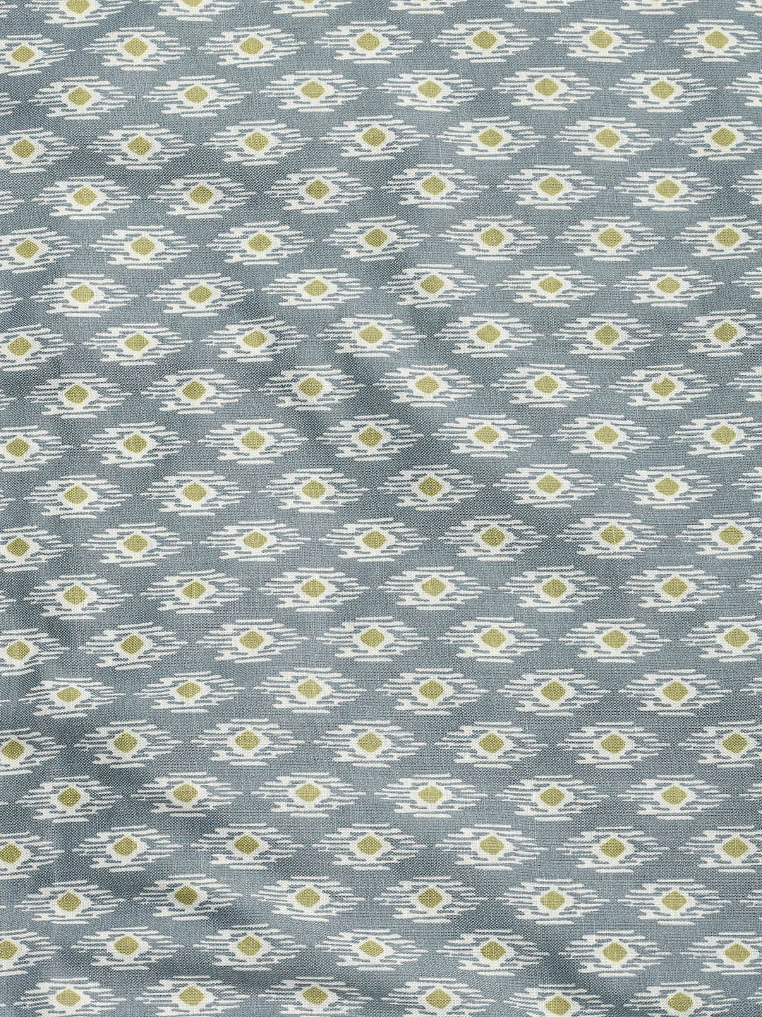 Printed Cotton Blend Unstitched Suit With Dupatta