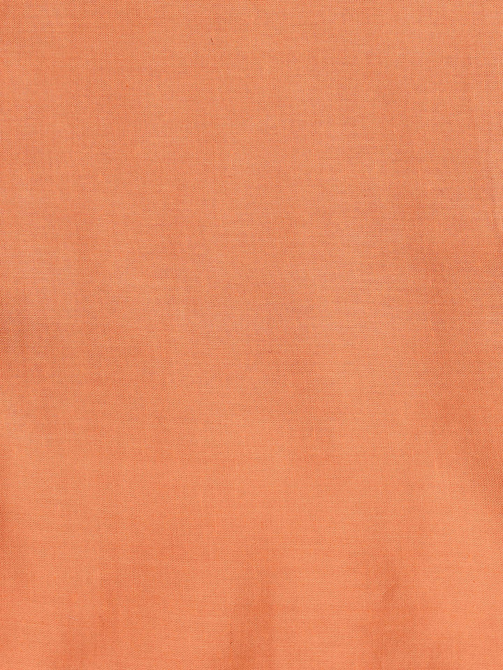 Neck Embroidered Cotton Blend Unstitched Suit With Dupatta