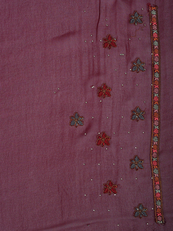 Embroidered Georgette Saree