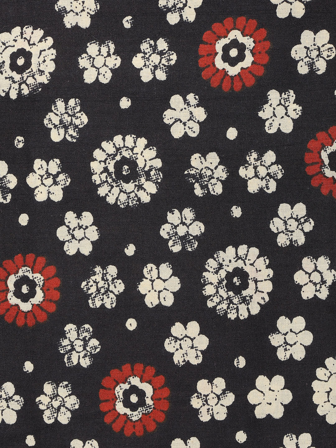 Printed Cotton Blend Unstitched Suit With Dupatta