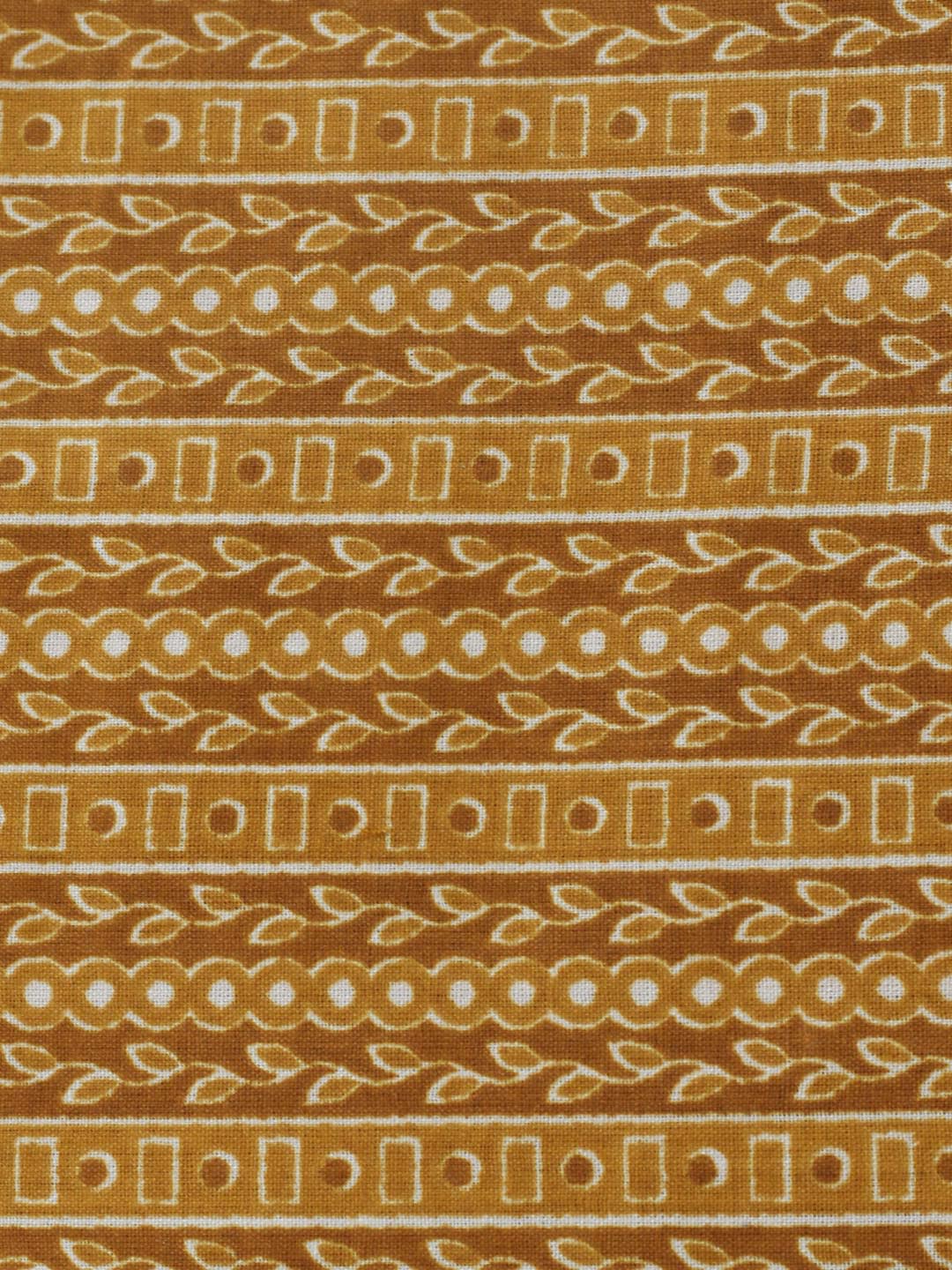 Printed Cotton Blend Unstitched Suit With Pant &amp; Dupatta