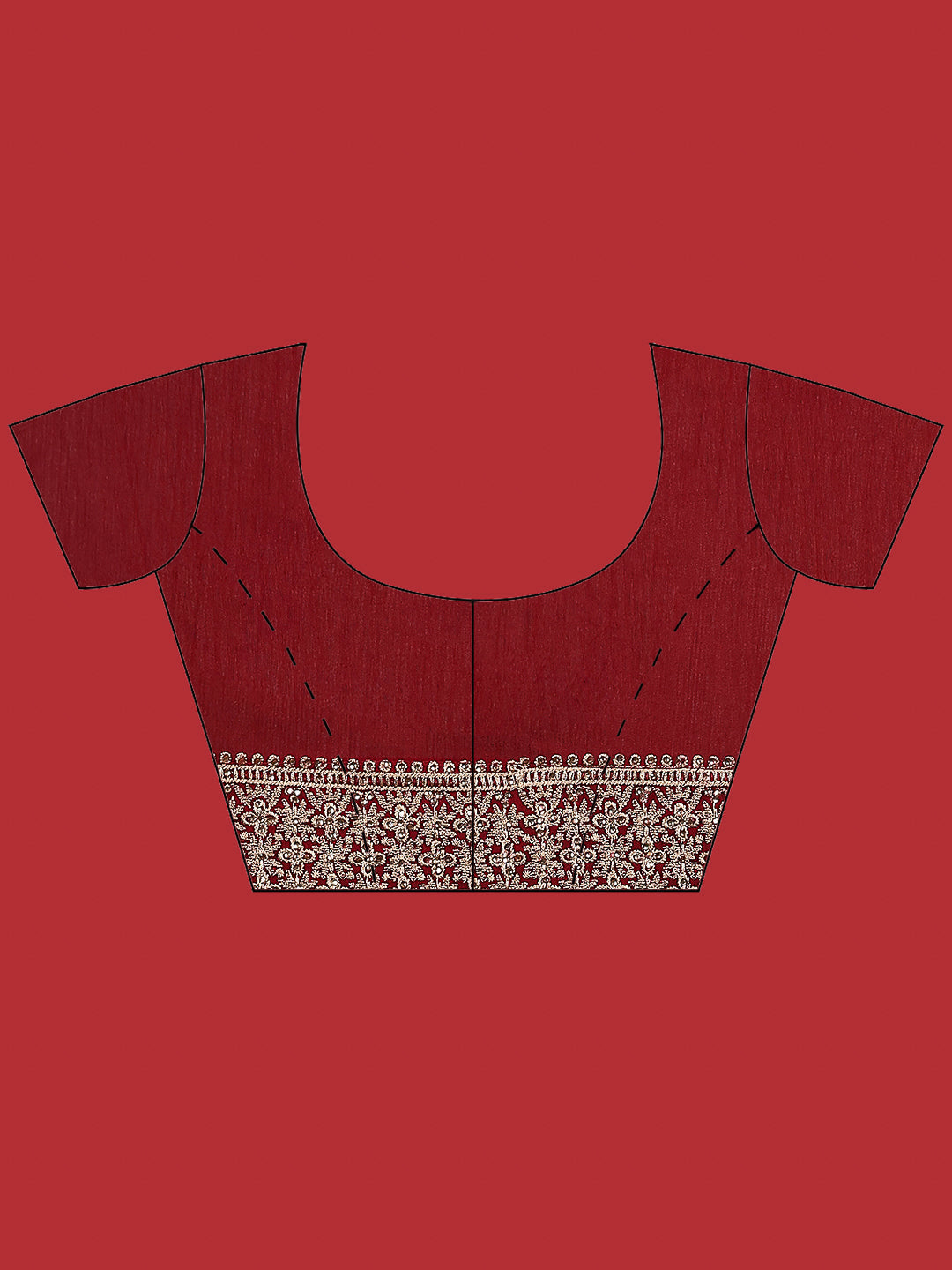 Embroidered Georgette Saree