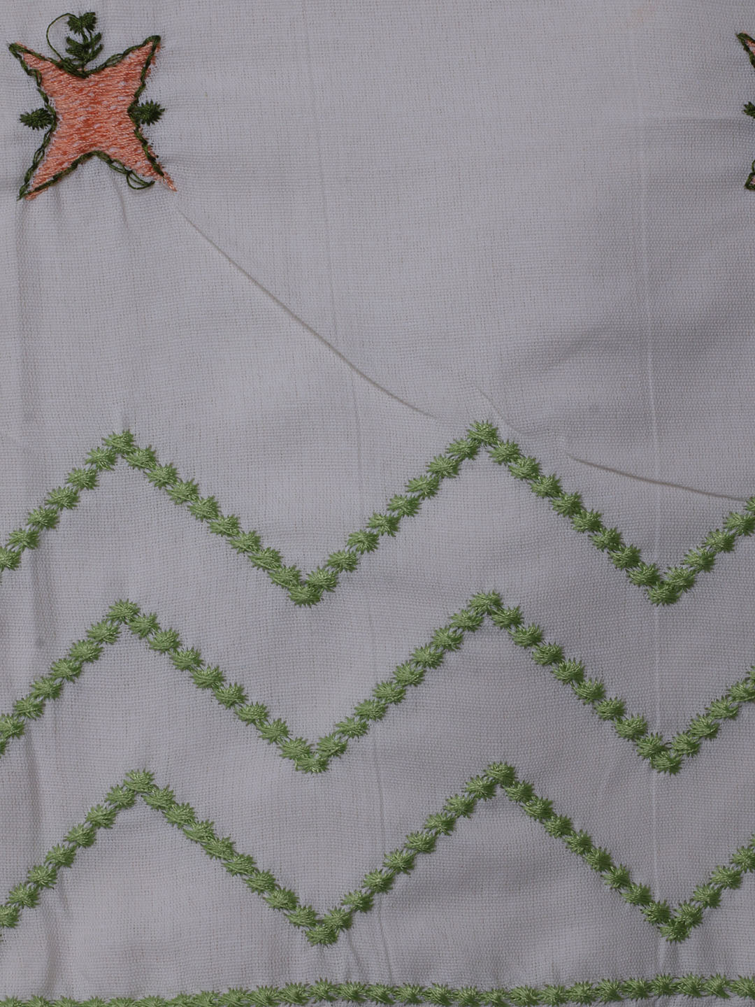Printed Cotton Blend Unstitched Suit With Dupatta