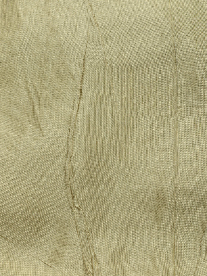 Banarasi Tissue Unstitched Suit With Dupatta