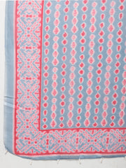 Neck Patti Printed Cotton Unstitched Suit Piece With Dupatta