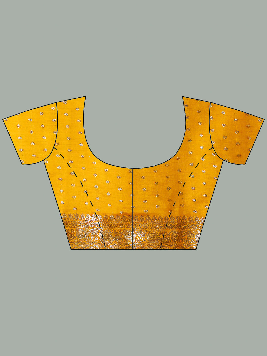 Zaari Border Art Silk Saree