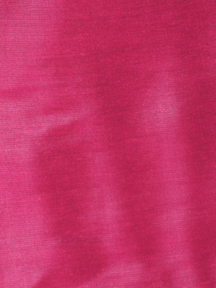 Woven Design Chanderi Unstitched Suit With Pant &amp; Dupatta