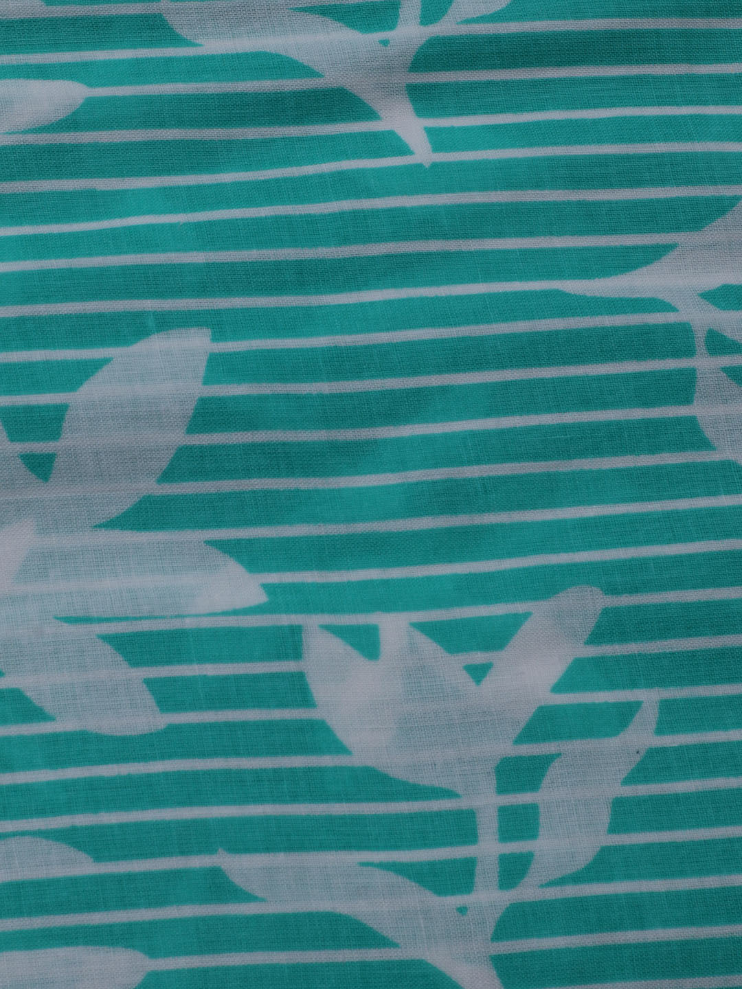 Printed Cotton Blend Unstitched Suit With Dupatta