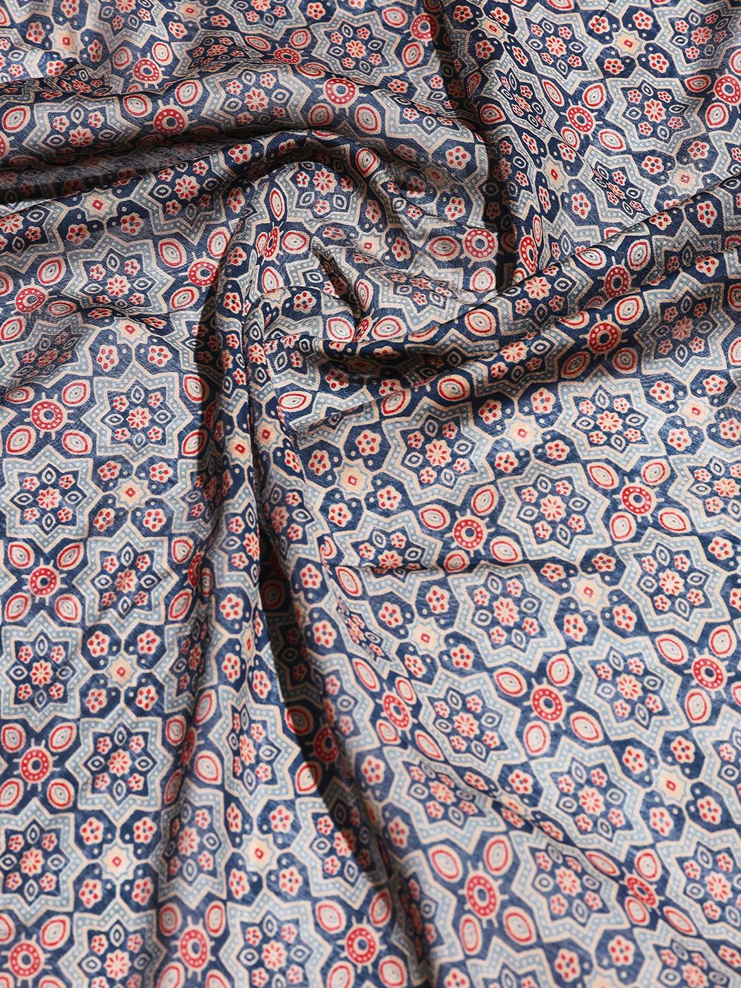 Digital Printed Art Silk Saree