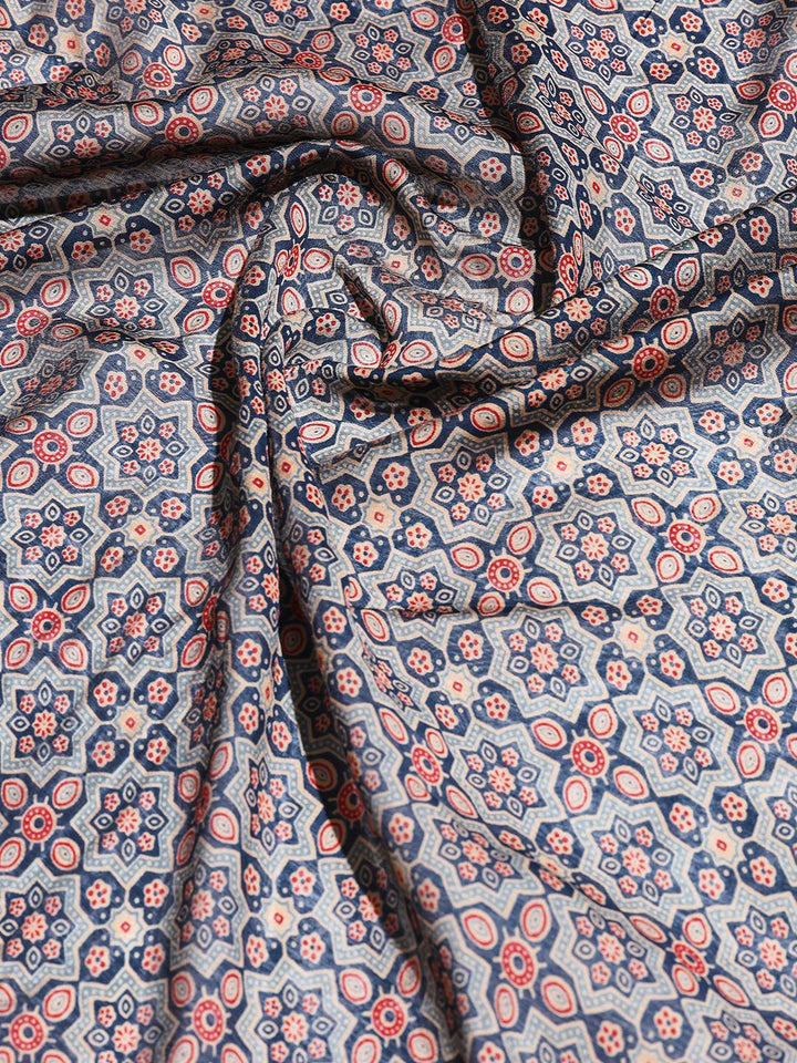 Digital Printed Art Silk Saree